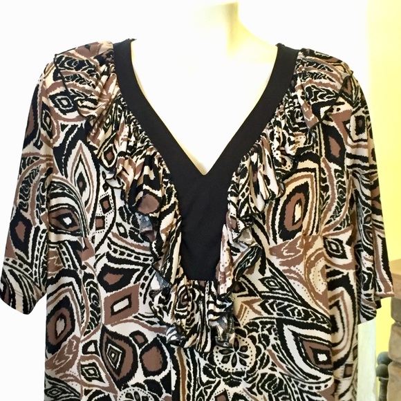 ALDO TREVI Blouse 👚 • 1X • PRELOVED 💝 - Picture 3 of 6